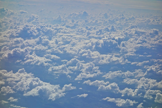 A photo of clouds (Rolls Royce have not granted CCP Gransden permission to display any UltraFan images directly).