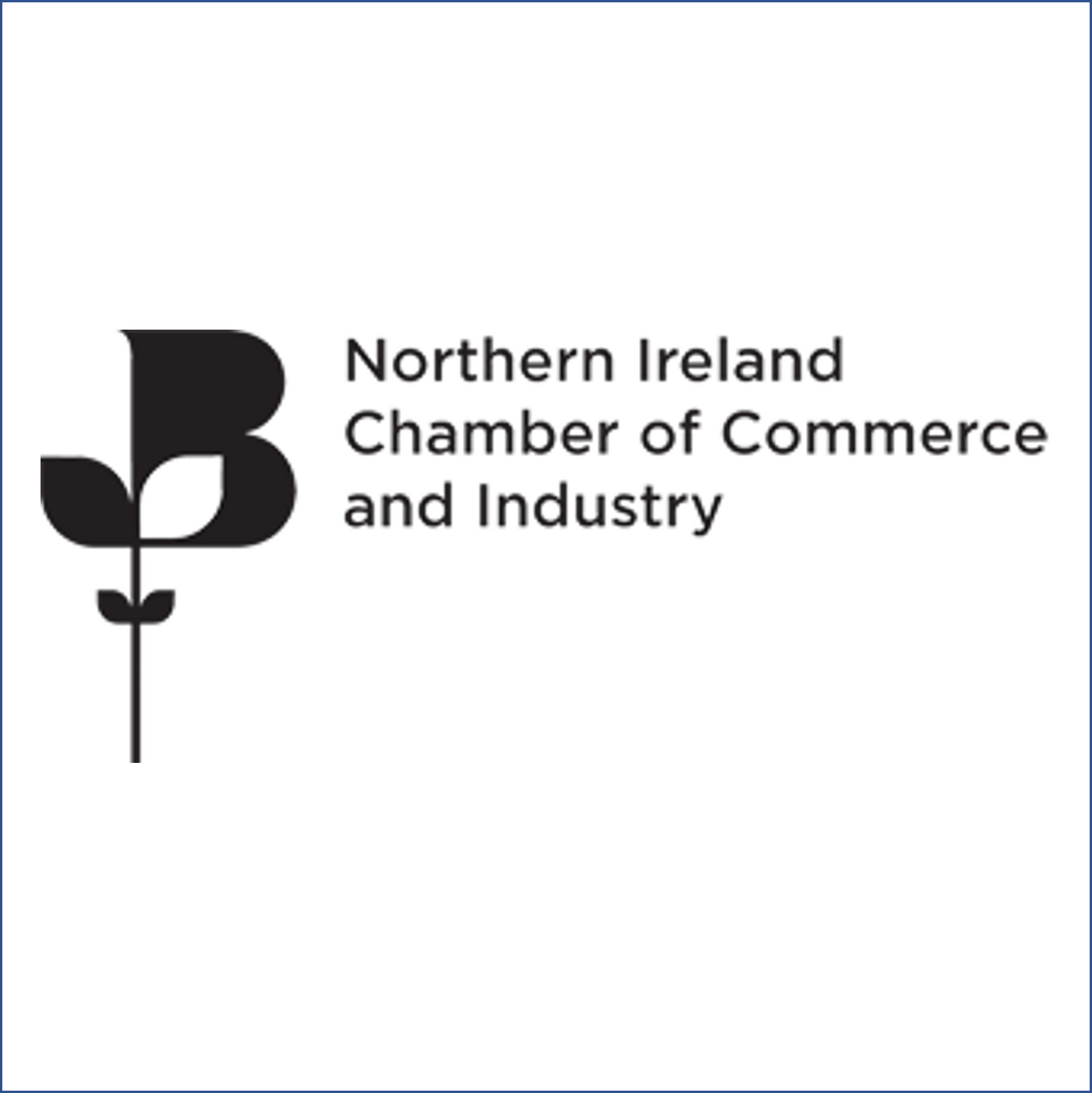 The Northern Ireland Chamber of Commerce and Industry logo. CCP Gransden are active members of the Northern Ireland Chamber of Commerce and Industry.