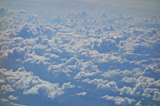 A photo of clouds (Rolls Royce have not granted CCP Gransden permission to display any UltraFan images directly).